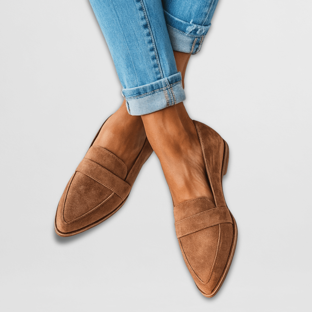 Helen | Orthopaedic Soft Suede Loafers